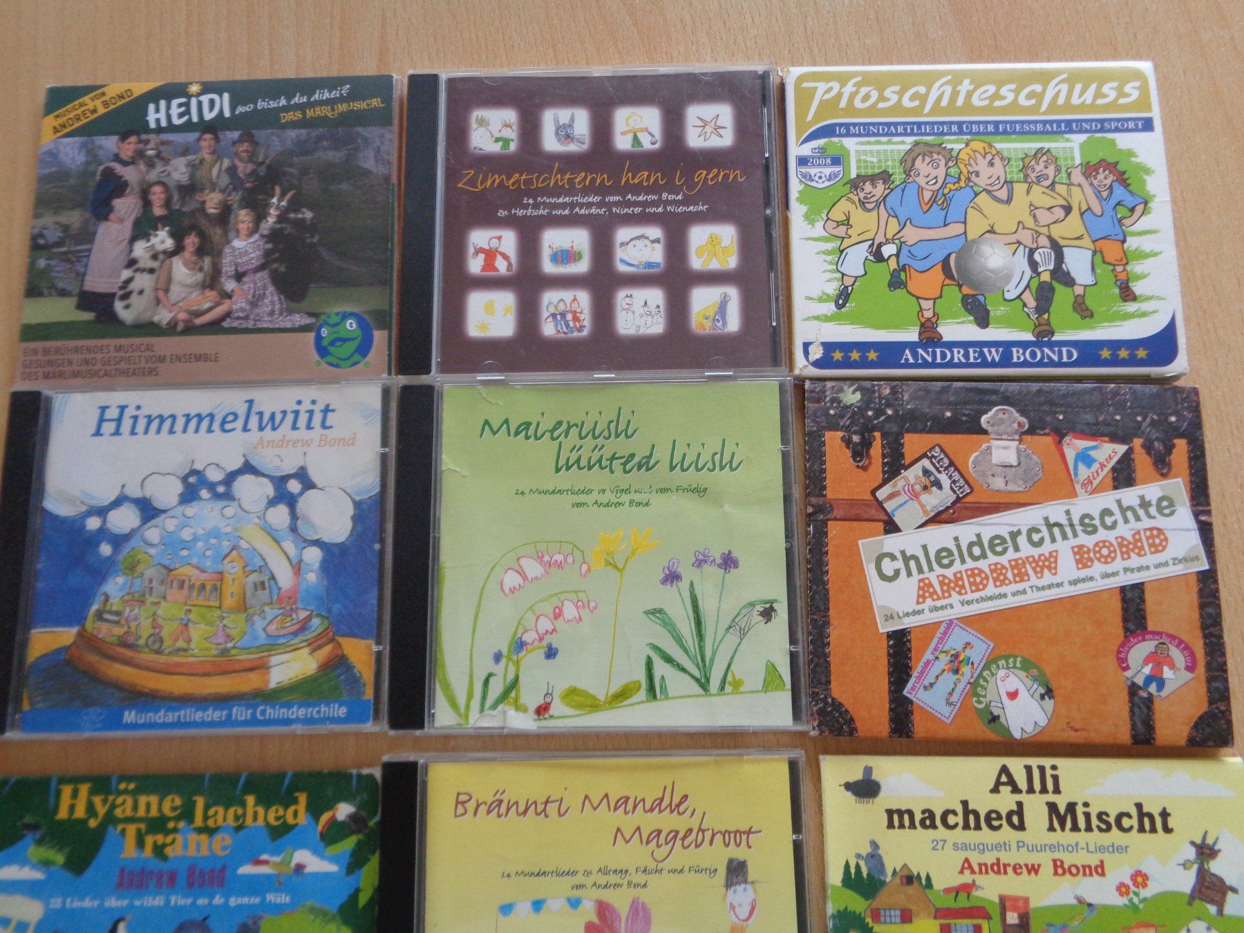 CDs: 10 CD von Andrew Bond – D'occasion à Dietikon par chroetli77 1