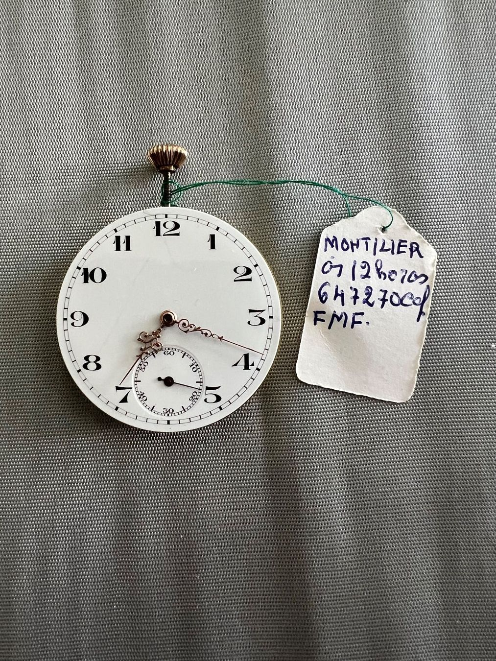 Orologi: Montilier - Ancienne montre de poche à /pi – Usato da Vevey venduto da tono62