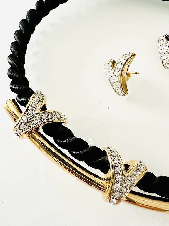 Altri gioielli: Parure collier et boucles d'oreilles  – Usato da Collombey venduto da qua_lb8f 1