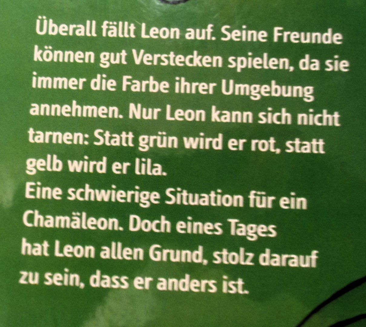 Bücher: Chamäleon Leon ist anders / Bilderbuch Mélanie Watt – Gebraucht aus Bellach von JingleJerry 9