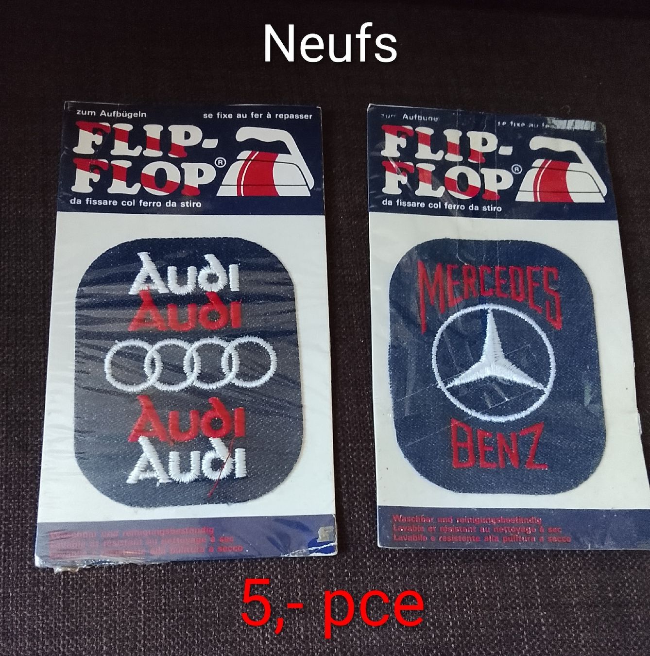 Patches: Patchs thermocollants  – Neu und originalverpackt aus Couvet von fat_kyl7