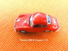 Porsche 356 B Coupé 1:72 Metall Hongwell