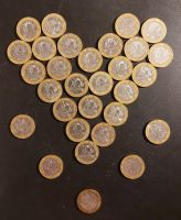 30x Frankreich 10 Francs Bimetall Lot