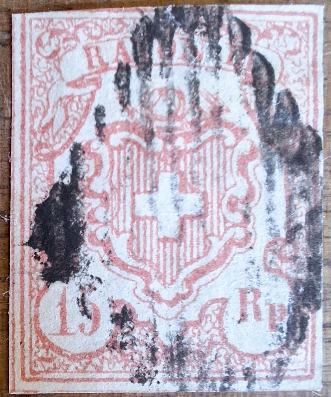 Tutti i francobolli: Rayon 20 Typ 9 OR II Mit Befund  – Usato da Balgach venduto da SIMEON27