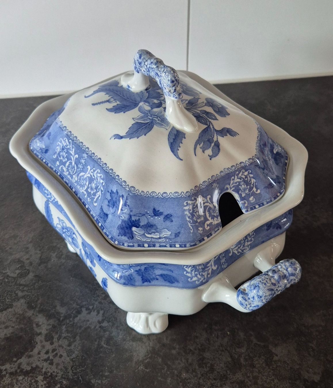 Spode Ciotole: Antike Terrine mit Deckel SpodeCamilla Copeland ca.1900-1920 – Usato da Weisslingen venduto da ajnosa56