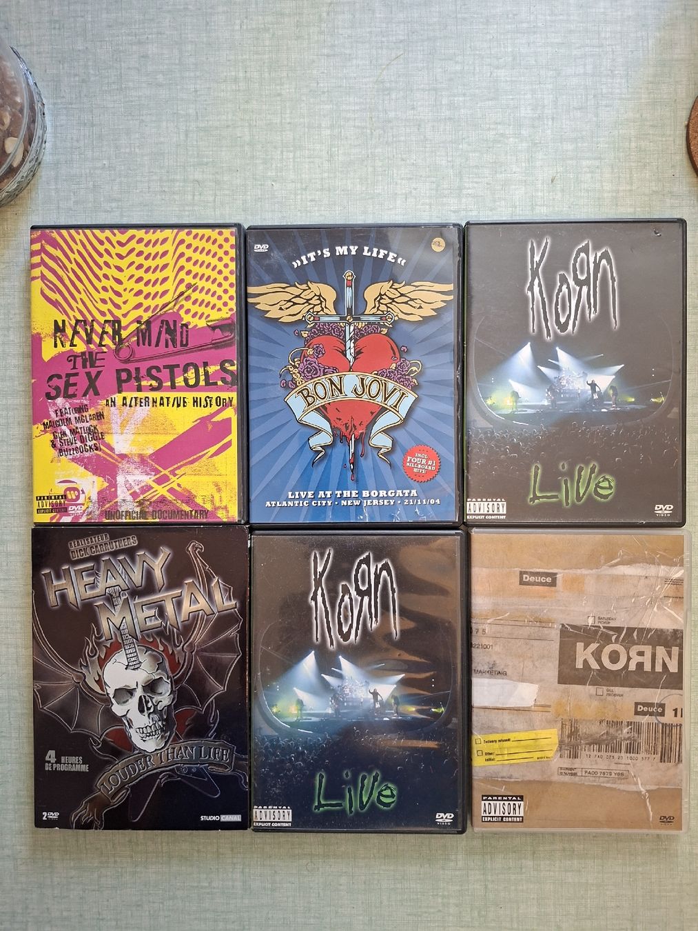 Tutti i DVDs: lot dvds , Heavy metal, hard rock – Nuovo (secondo la descrizione) da Neuchâtel venduto da Maostong01