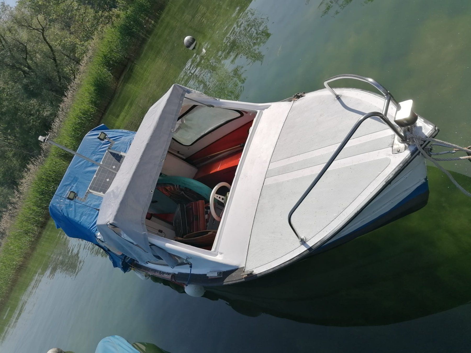 Boote: Kabinen- Motorboot 25 Ps mit Trailer – Gebraucht aus Oberwil i. S. von lenker2 1
