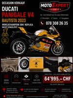Ducati Panigale V4 Bautista 2023 World Champion Replica
