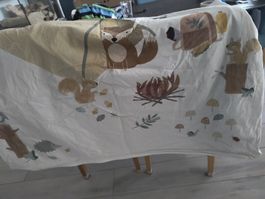 Bettwäsche Kinder mit Waldtiermotiv 100x120cm