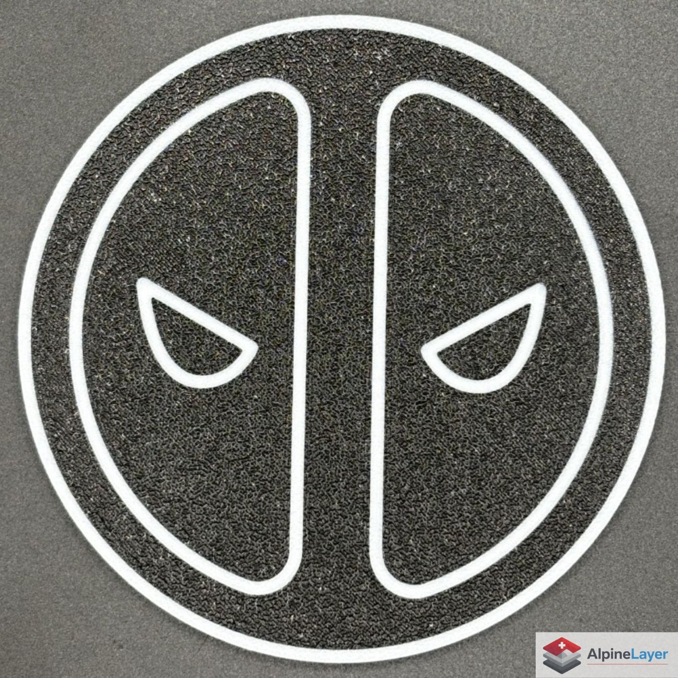 Dessous de verre: Deadpool Drink Coaster 3D Printed Cup Coaster – Neuf (Voir description) à Losone par AlpineLayer