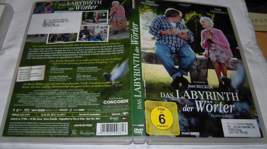 Tous les DVDs: DVD  DAS LABYRINTH DER WÖRTER – D'occasion à Heimberg par Rockenrol