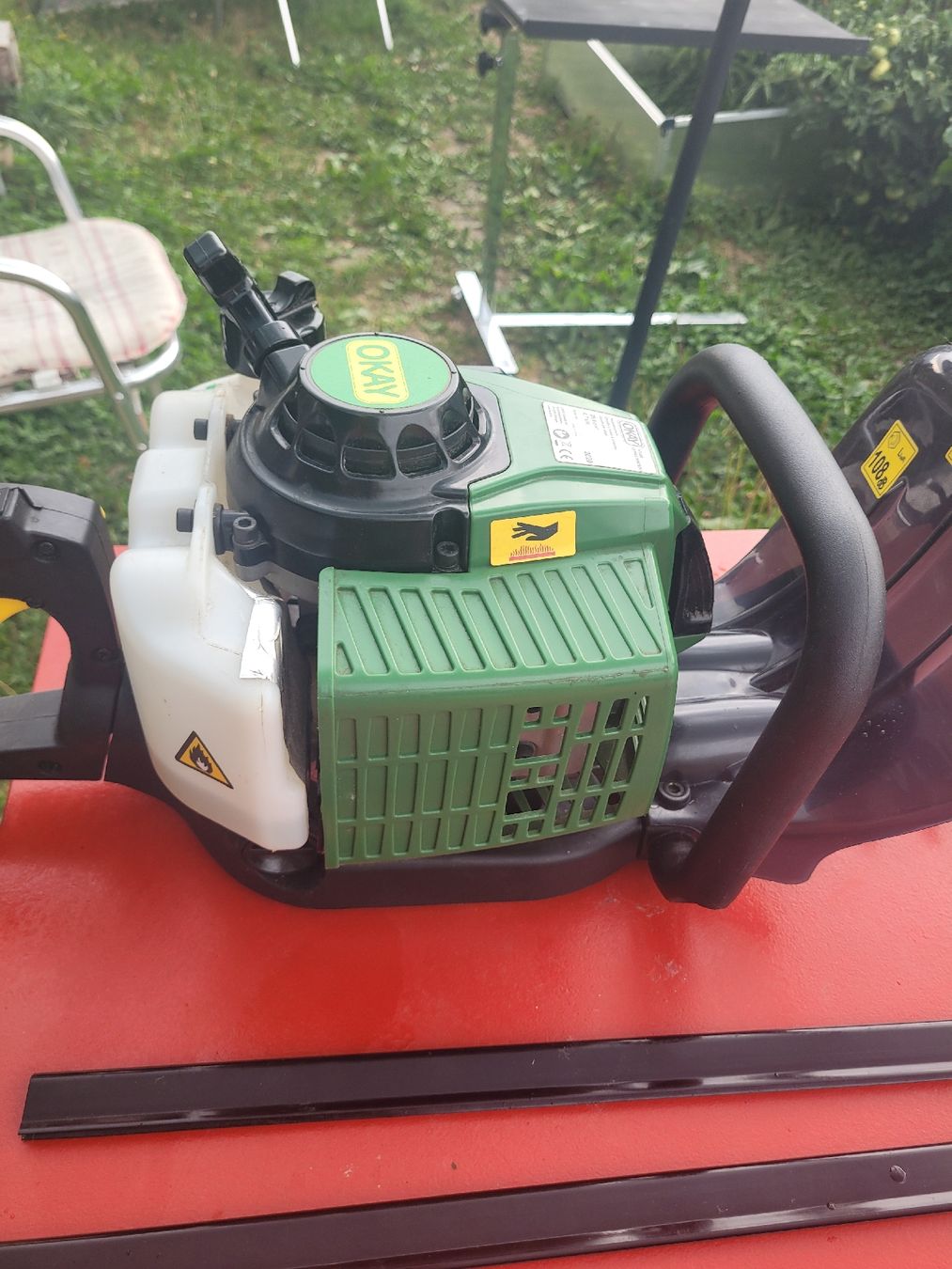 Toutes les machines: Okey Heckenschere Neuwertig gebraucht – D'occasion à Brienz BE par Hundechef 3