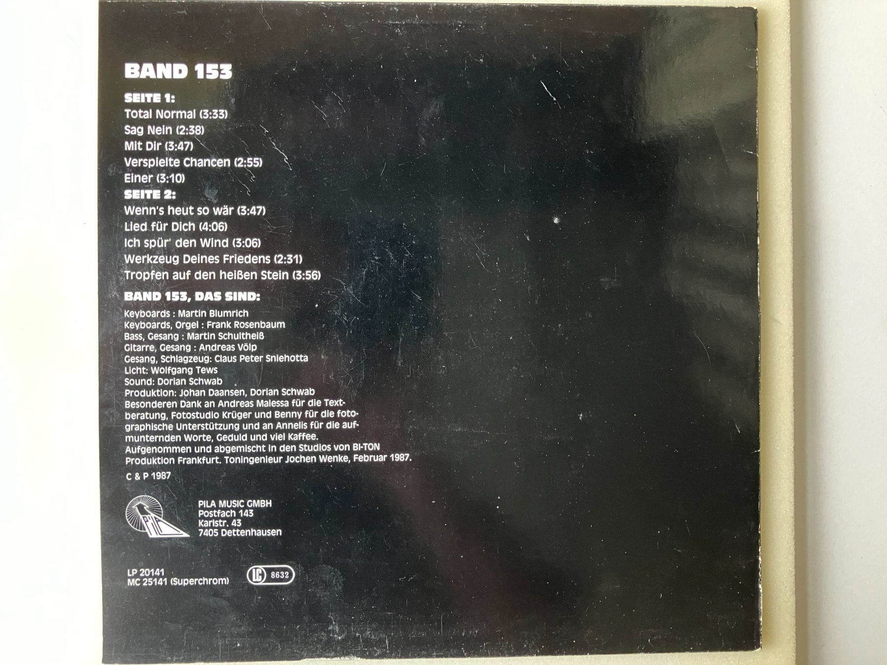 Dischi in vinile: Band 153 – Usato da Aarwangen venduto da Jukebox3 2