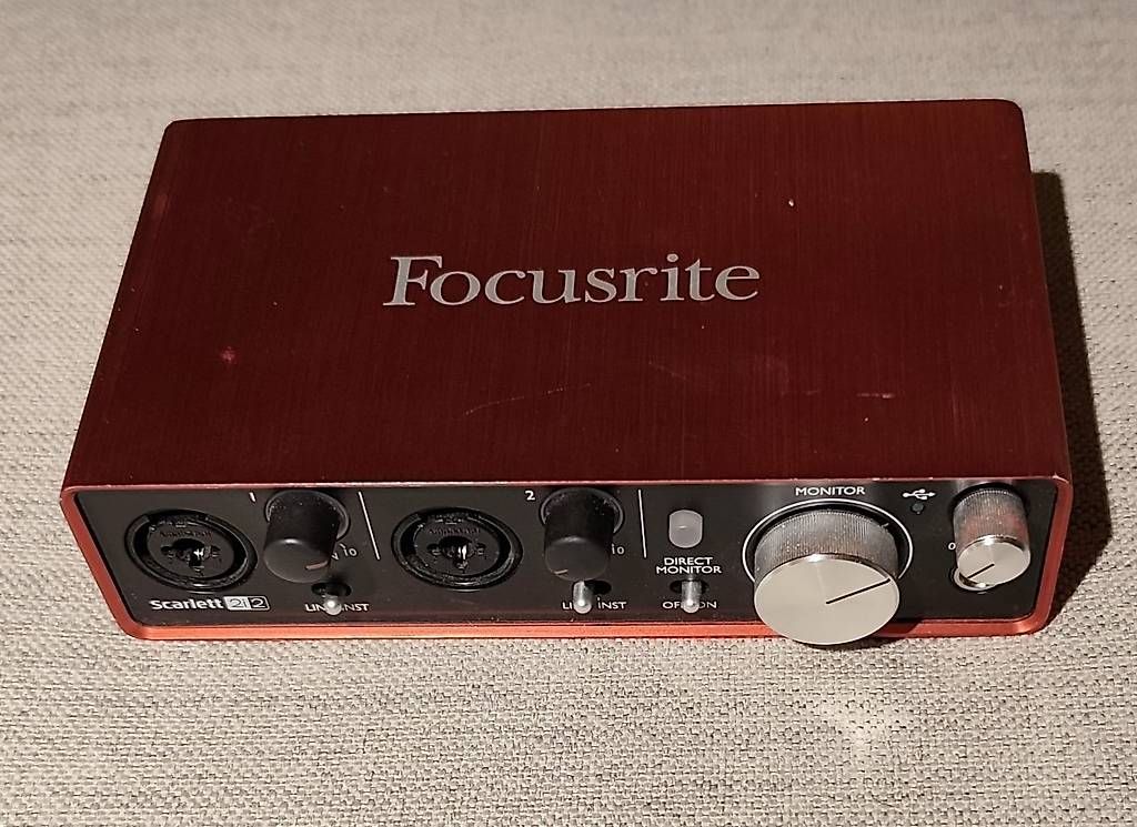 Aufnahmegeräte: Focusrite Scarlett 2i2  USB Audio Interface – Gebraucht aus Goldswil von Lyssij 1