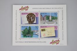 Schweizer Blockausgabe Helvetia Genève 90 #41