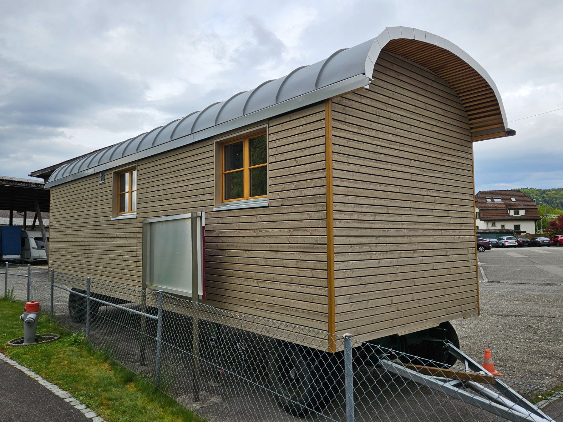 Mobilhome: Gartenhaus, Zirkuswagen, Tiny House, Camping – Nuovo (secondo la descrizione) da Reitnau venduto da Discus6 2