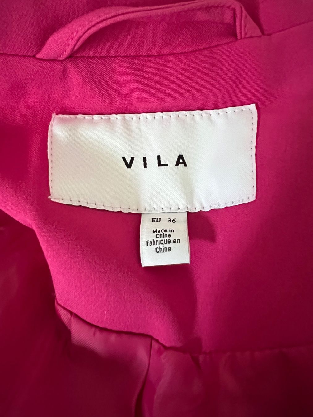 Vila Giacche: Blazer von Vila in Pink, Gr.36 – Usato da Zürich venduto da claudia0512 4