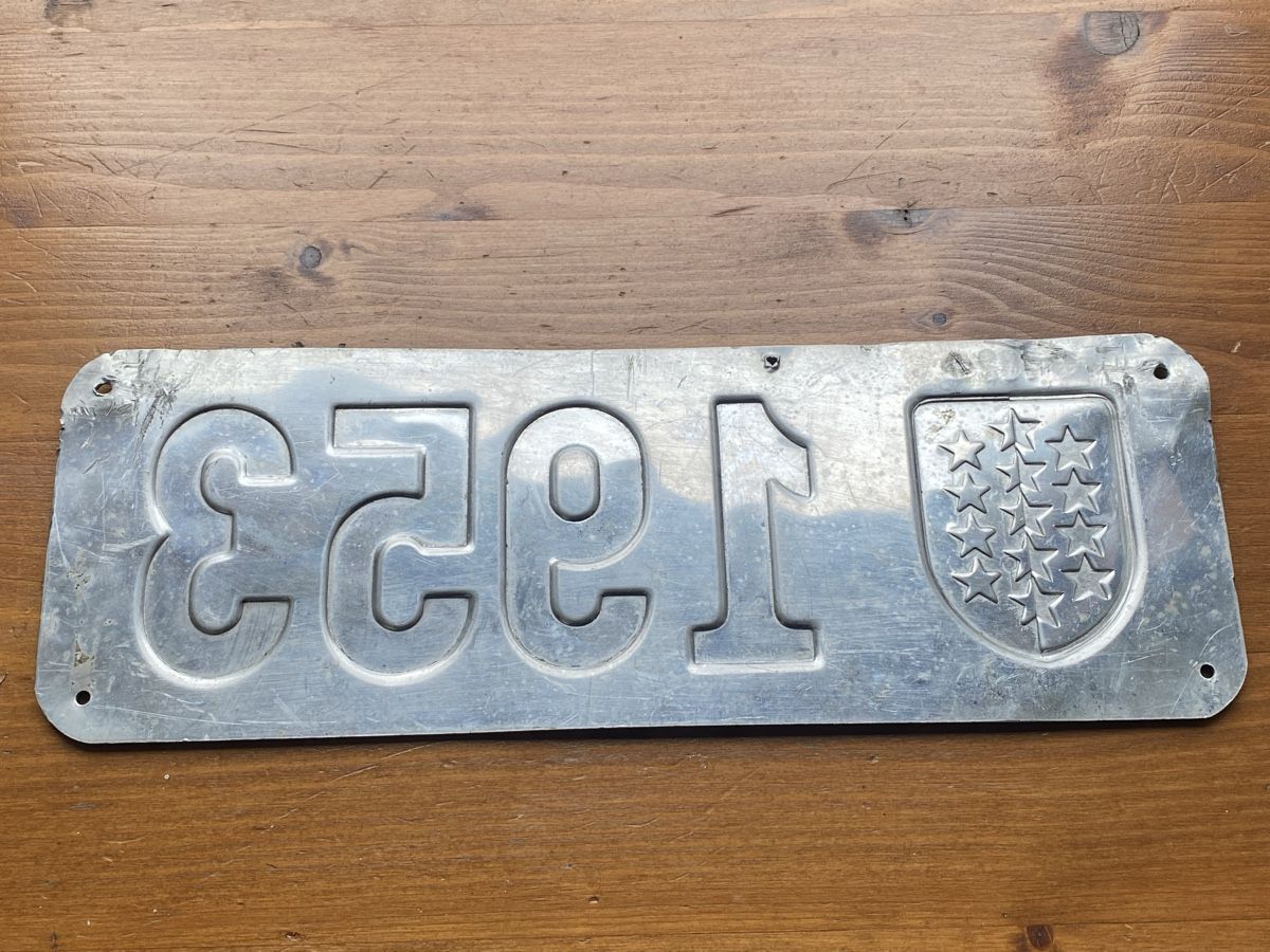 Hürlimann Insegne: Antique plaque VS pour tracteur Oldtimer – Usato da Cossonay-Ville venduto da Jeromek 8