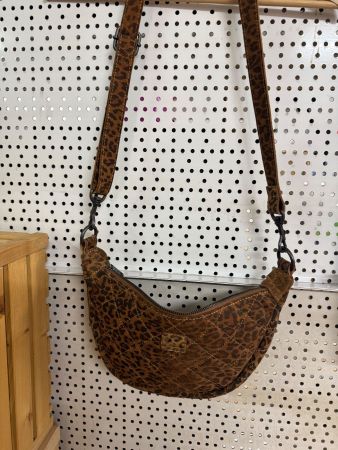 Trendige Laura Bear Bag, neuwertig, Leopardenmuster!