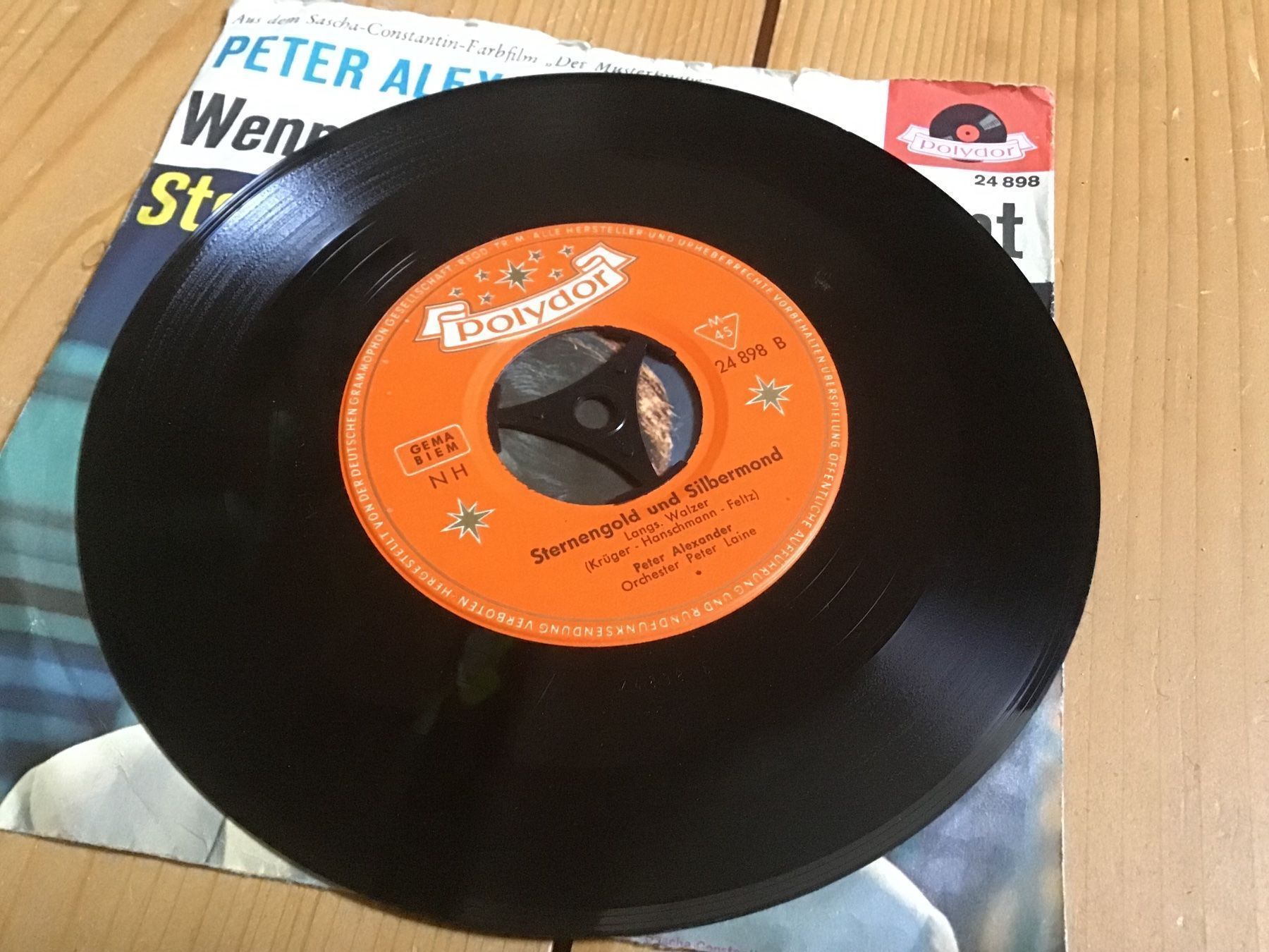 Dischi in vinile: single, Peter Alexander, wenn erst der a – Usato da liestal venduto da makai05 2