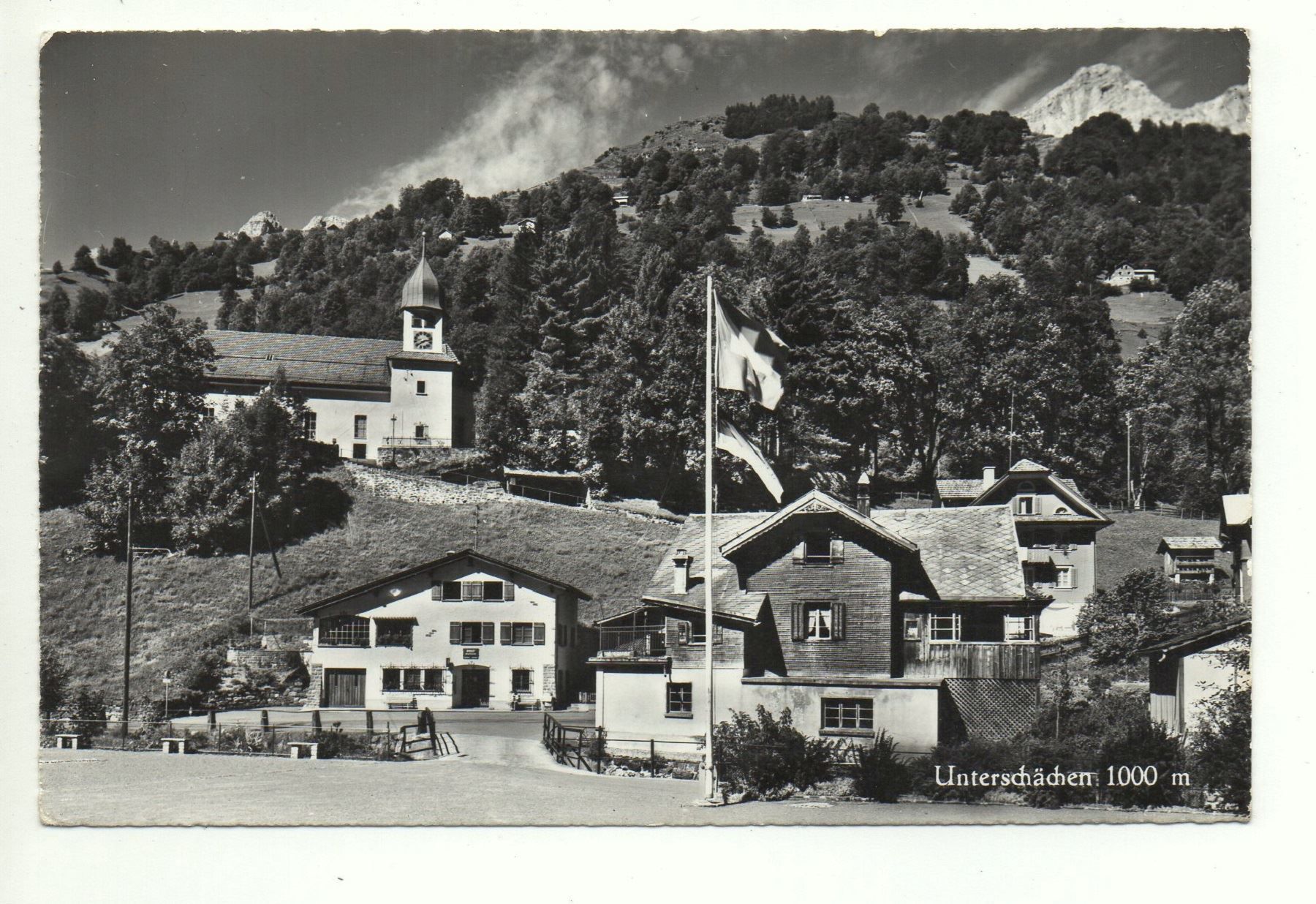 Cartoline postali: UNTERSCHÄCHEN Klausenstrasse - Post – Nuovo (secondo la descrizione) da Jona venduto da philajona