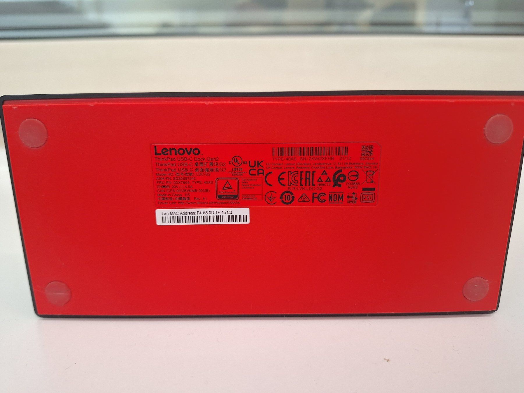 Lenovo Docking station: Lenovo Thinkpad USB-C Dock Gen2 (40AS) – Usato da Cham venduto da Phirents 2