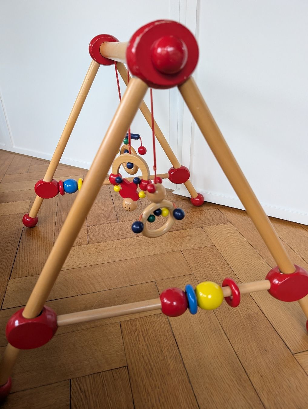 Giocattoli: Bieco Spieltrapez / Activity-Spiel aus Holz – Usato da Bern venduto da Zorro333 1