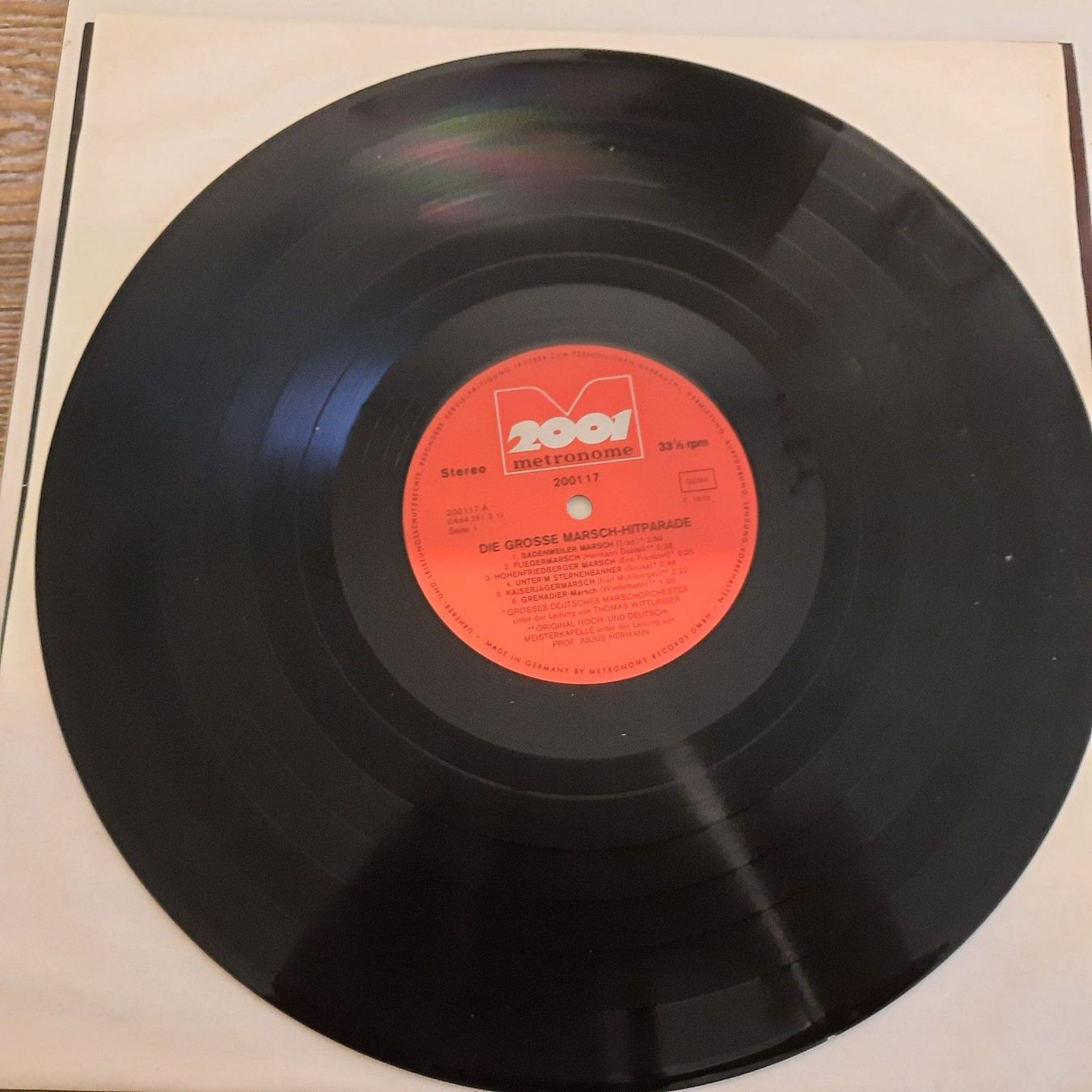 Dischi in vinile: Die grosse Marsch Hitparade, LP – Usato da Buochs venduto da Nyima21 1