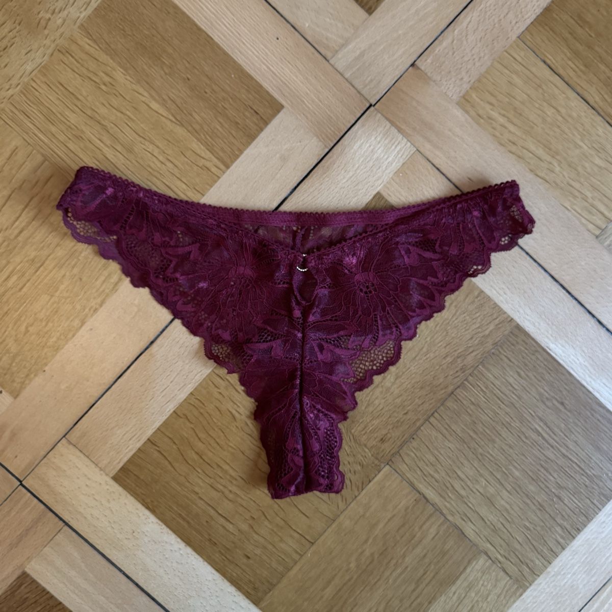 Etam Sonstige Unterwäsche: Bordeaux Dessous-Set, Spitze, Grösse 75B, etam – Neu (gemäss Beschreibung) aus solothurn von mil_ja.t 1