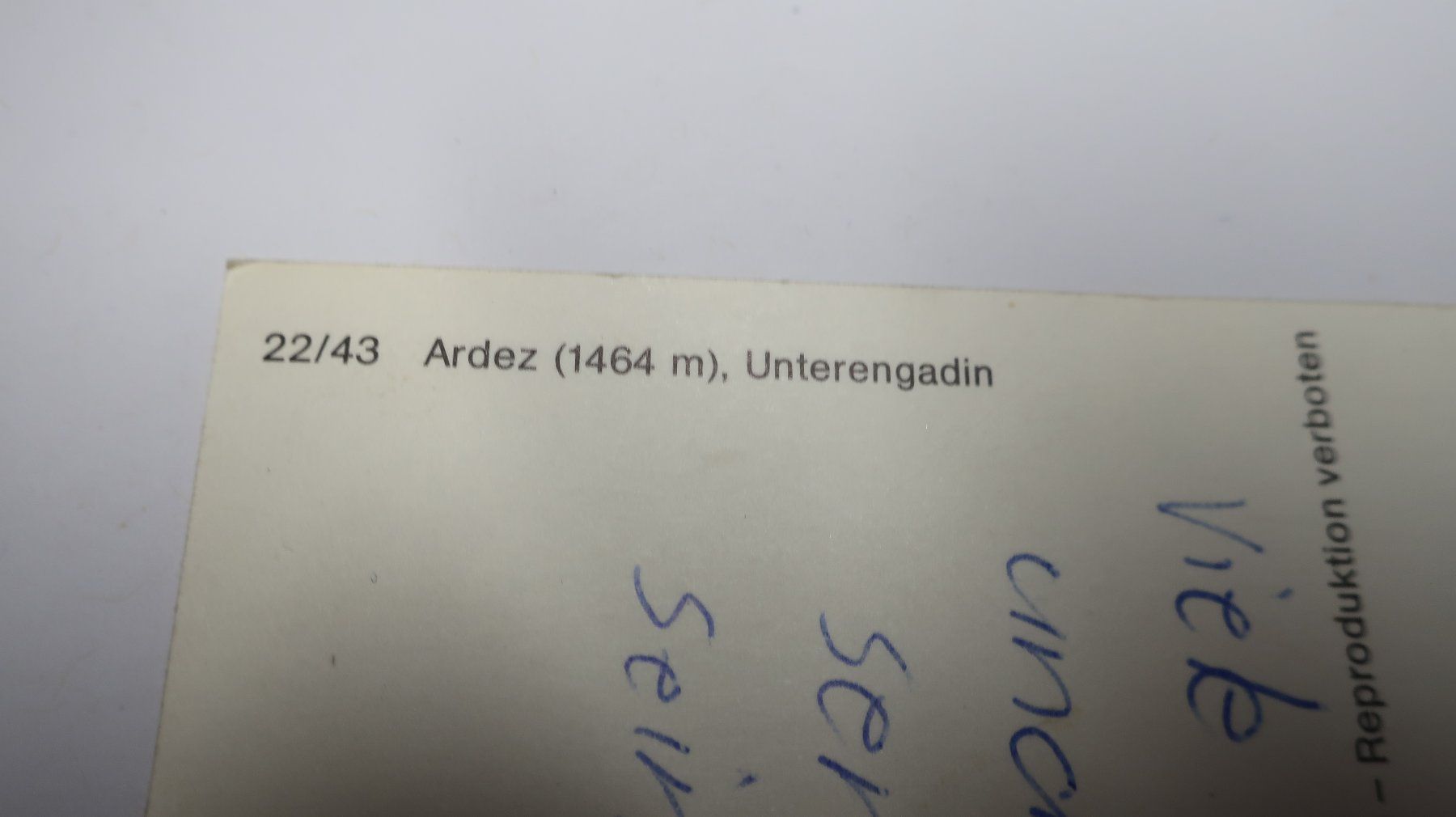 Cartoline postali: Ardez Unterengadin  1981 Multivues – Usato da Cormoret venduto da Pascalll2001 5