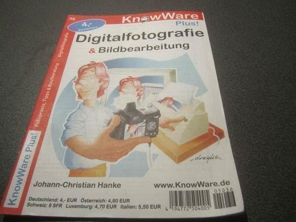 Riviste & Magazine: Know Ware 36 Digitalfotografie & Bildbearbeitung – Usato da Zürich venduto da Motzkuh