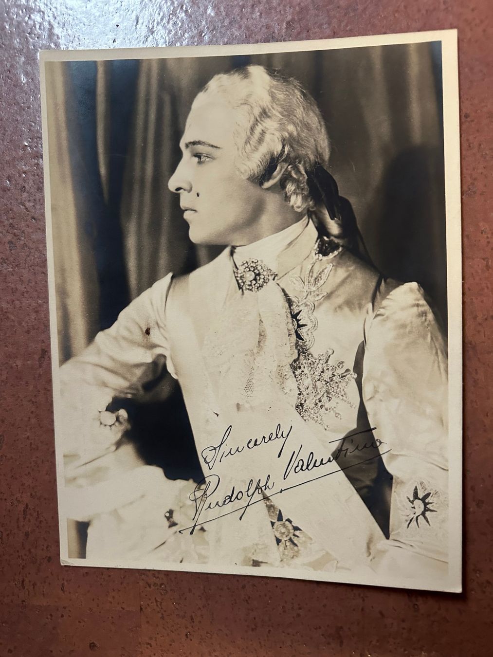 Autografi: Originalautogramm von Rudolph Valentino – Usato da rafz venduto da Ttt0071