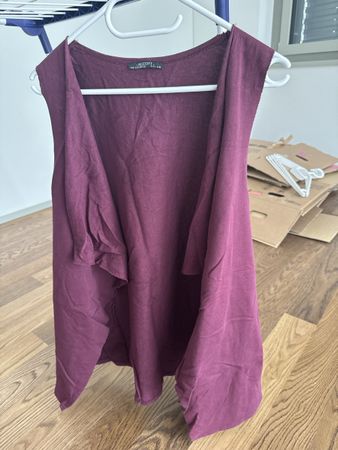 Weste, Lila, S/M Wickel-Optik, Top Zustand