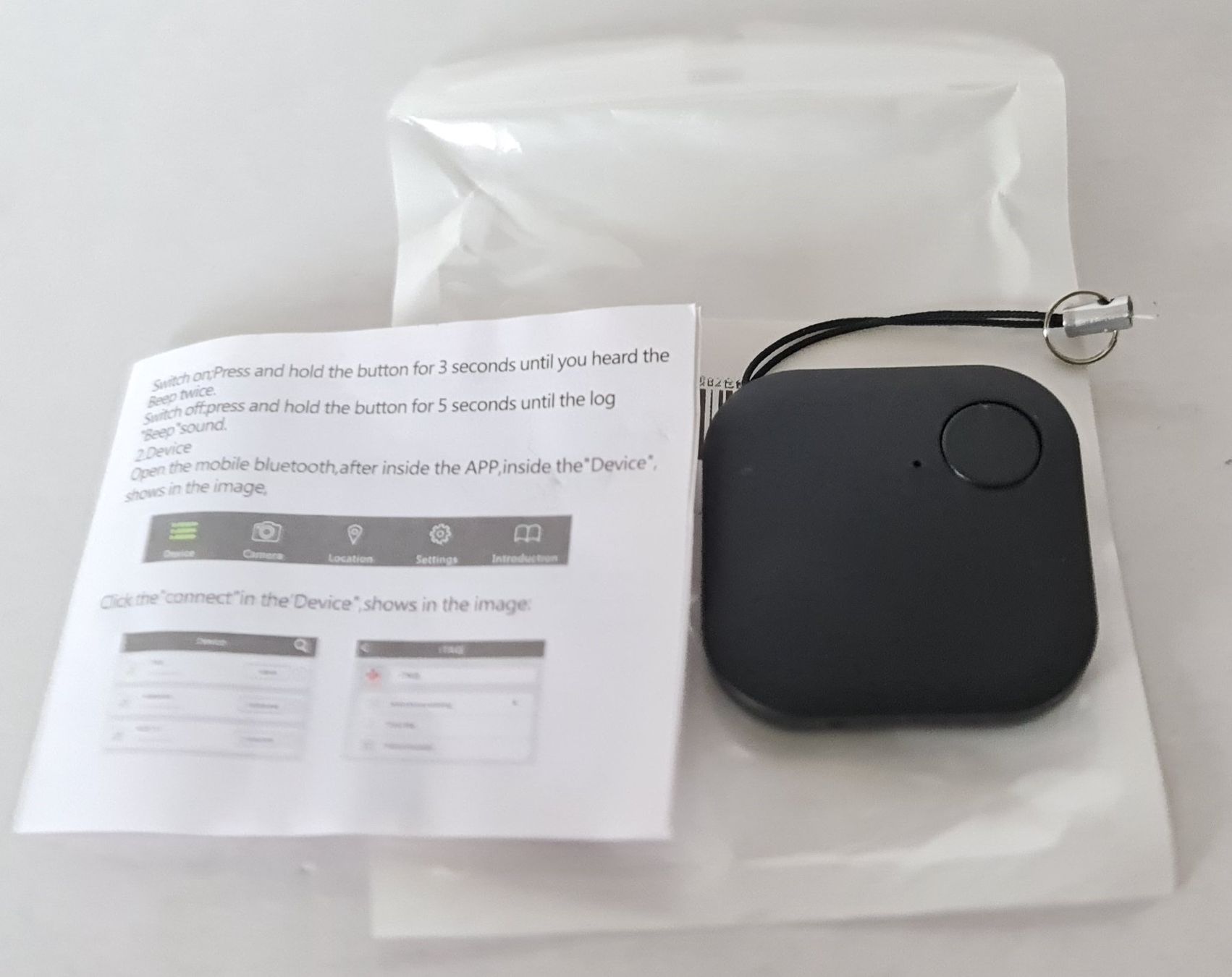 Portachiavi: Bluetooth Anti Lost Alarm Tag – Nuovo e nell'imballaggio originale da Uerkheim venduto da Kaufoption 1