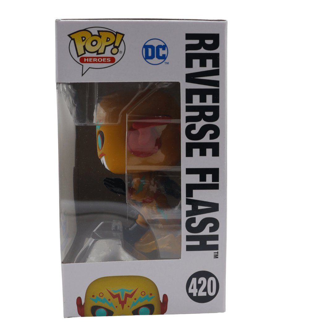 Funko Statuette: Reverse Flash Dia de los DC #420 Funko POP Heroes DC – Nuovo e nell'imballaggio originale da Paudex venduto da dindeboy 2