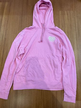 Bisous Skateboards Hoodie, Rosa, Grösse L - Top Zustand!