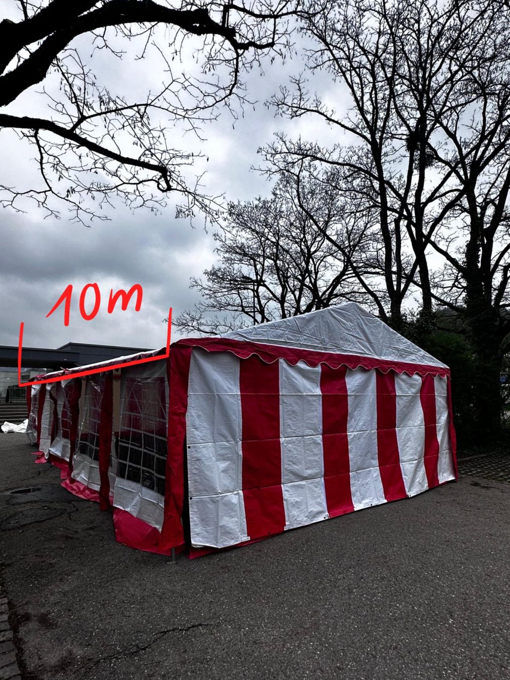 Zelte & Pavillons: Partyzelt – Gebraucht aus Bronschhofen von KiTsTageseinrichtung 1