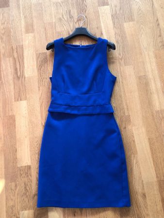 Cocktail-Kleid / Business-Kleid blau s MANGO