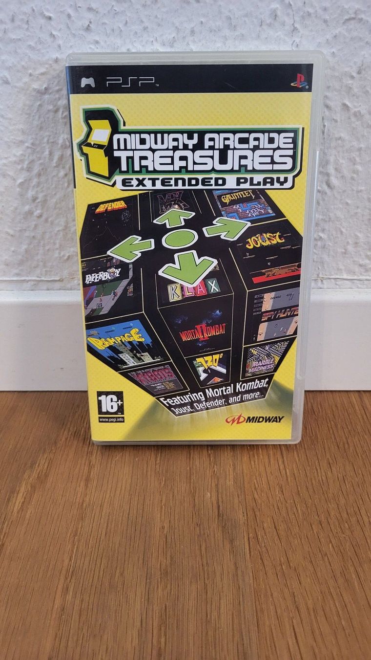 Sony Giochi: PSP - Midway Arcade Treasures Extended Play – Usato da Münsingen venduto da Heroism2010