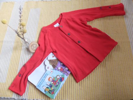 Manymonths Cardigan Poppy Laine 98-104/110//Envoi/Versand