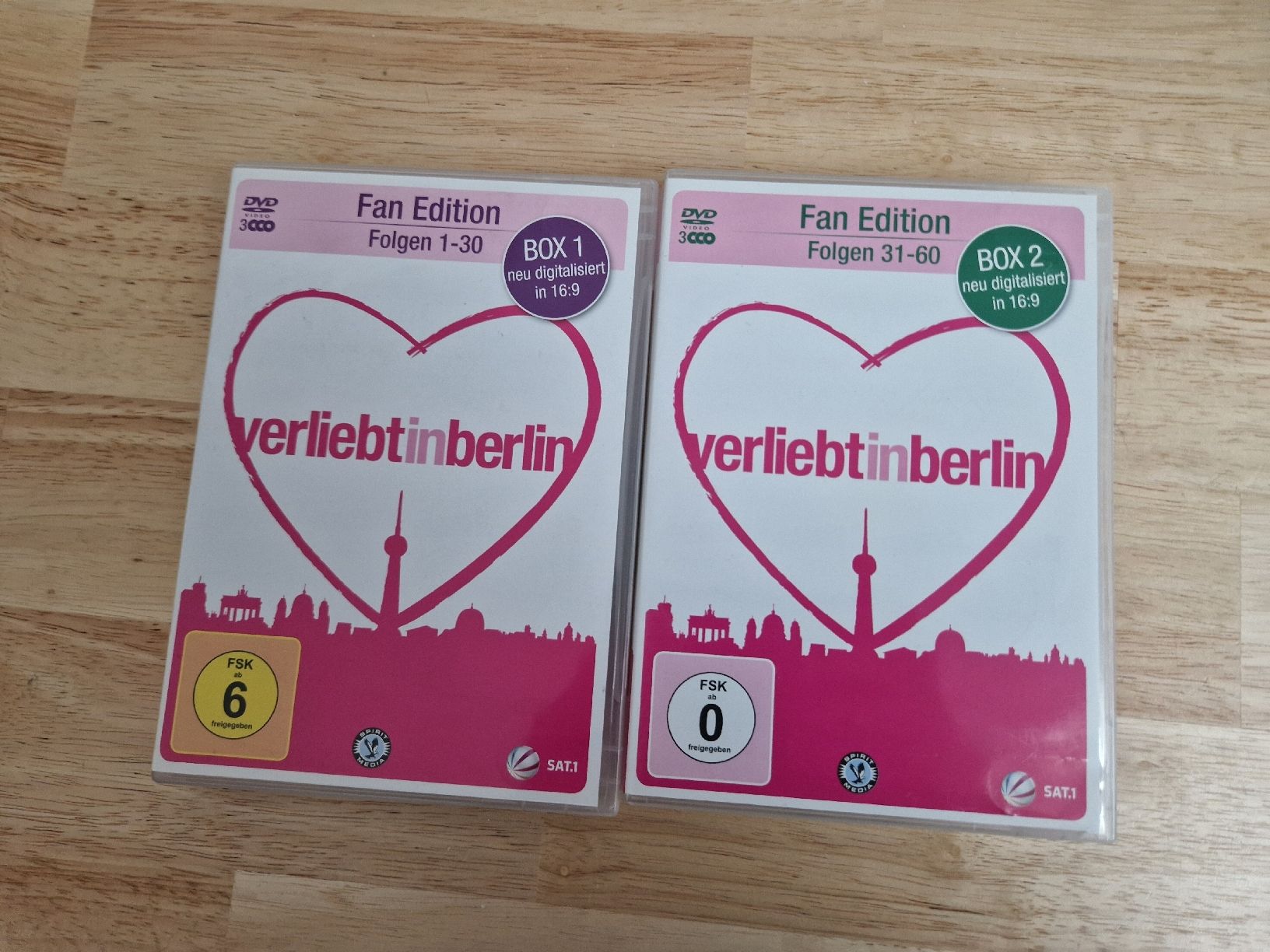 Alle DVDs: Verliebt in Berlin - DVD Box 1 + 2 – Gebraucht aus Strengelbach von Nessi92