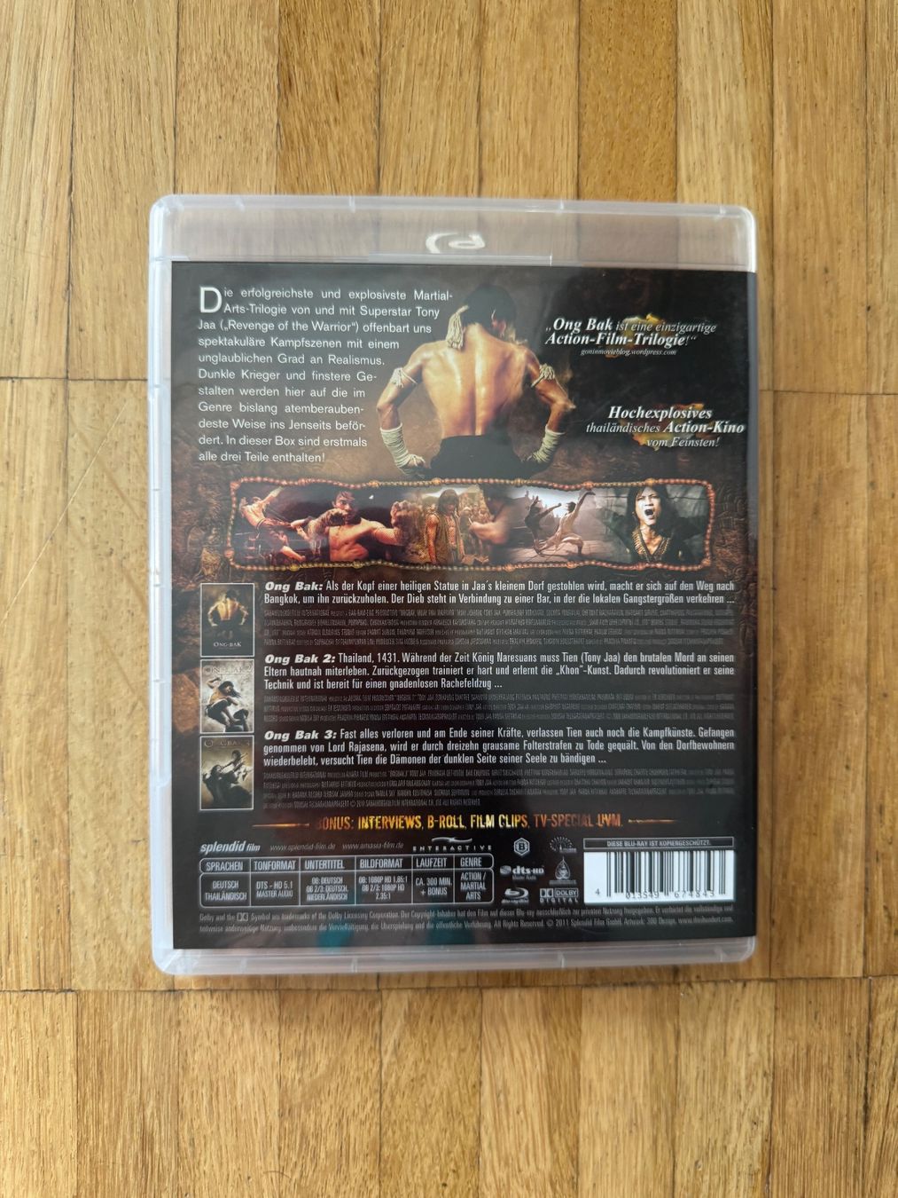 Tutti i DVDs: ONGBAK/ TRILOGY. (BLU-RAY) – Usato da Basel venduto da san_2qlq 1