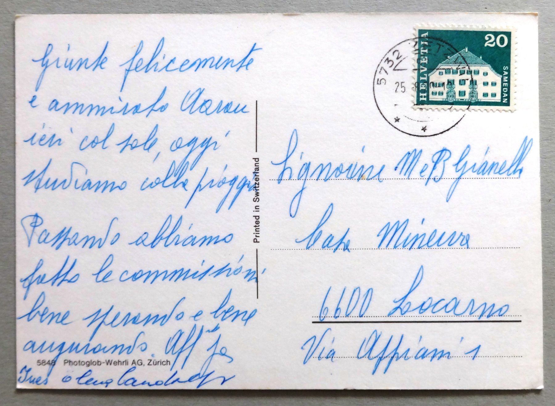 Cartoline postali: Aarau – Difettoso da Fétigny venduto da Billy2miny 1