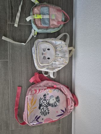 Kinder Rucksäcke Set 3 Stück guter Zustand