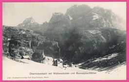 Oberrickenbach mit Wallenstöcken und Bannalpbachfällen