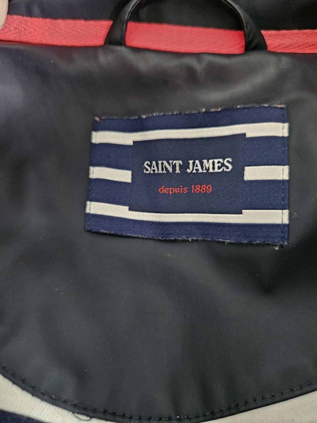 Saint James Jacken: Saint James - Imperméable bleu marine – Gebraucht aus Bussigny von niwa_mikan 2