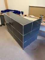 USM Haller Trennwand Graphitschwarz Q2