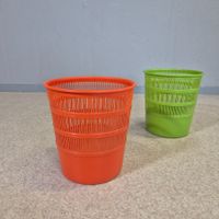 1 Stk. Vintage Gerda 3336 Papierkorb Waste Basket orange