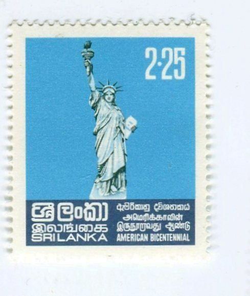Alle Briefmarken: Briefmarke "Freiheitsstatue". Sri Lanka – Neu und originalverpackt aus Basel von Butsch5