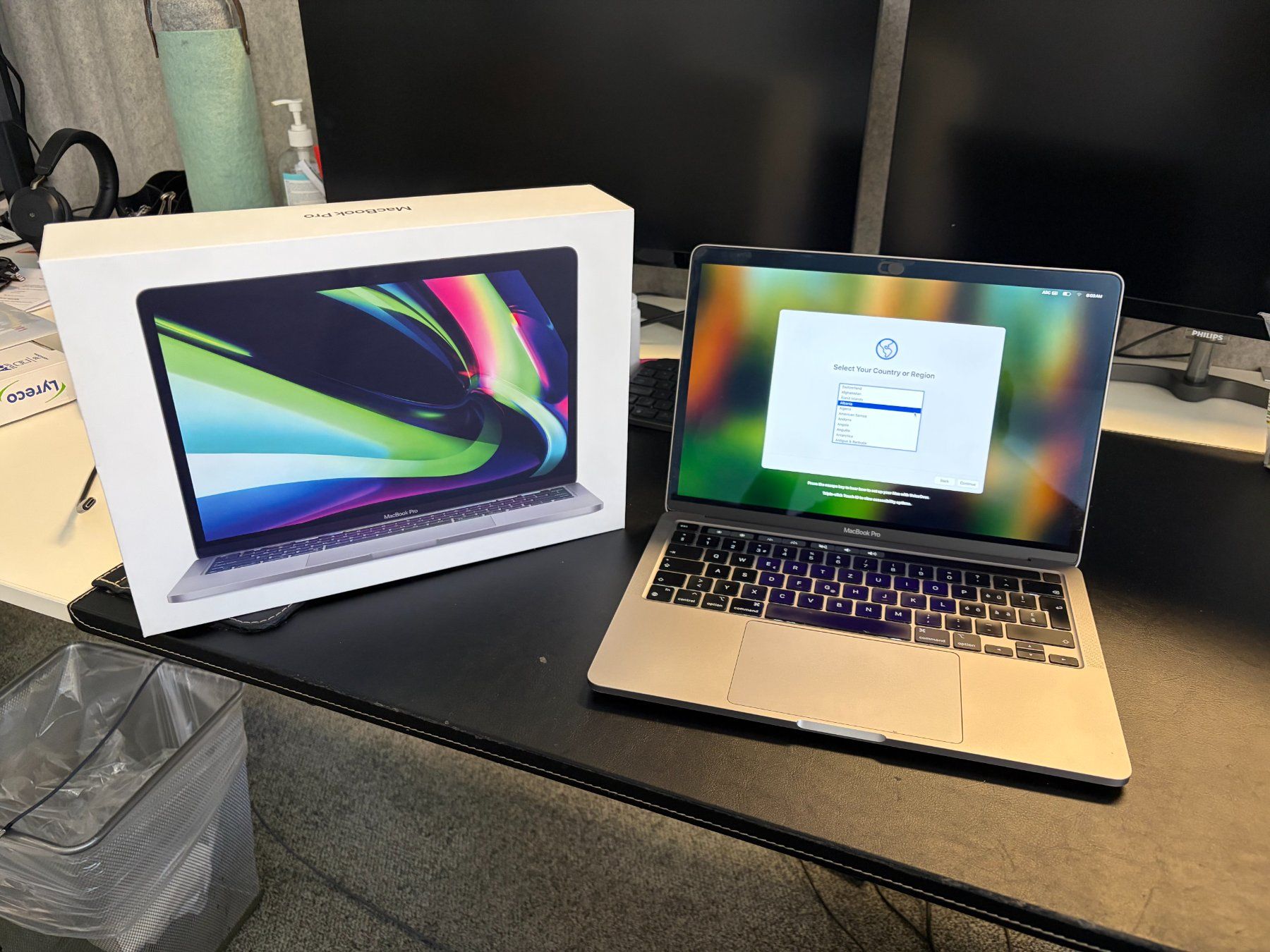 Apple Notebook: Apple MacBook Pro M1 8gb 256gb TOUCHBAR – Usato da Chêne-Bougeries venduto da Porek